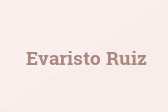 Evaristo Ruiz