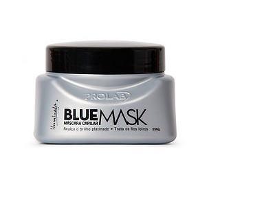 Blue mask. Mascarilla matizadora