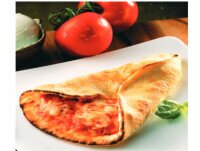 Focaccias Congeladas. Pizza individual con tomate 100% italiano, mozzarella y aceite de oliva virgen extra