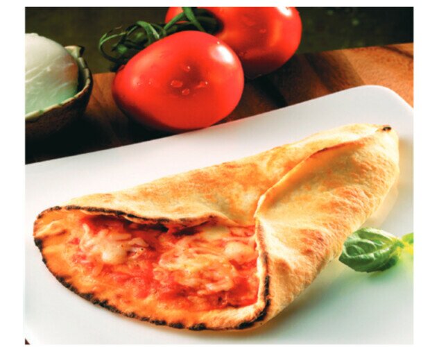 Pizza y Focaccia. Pizza individual con tomate 100% italiano, mozzarella y aceite de oliva virgen extra