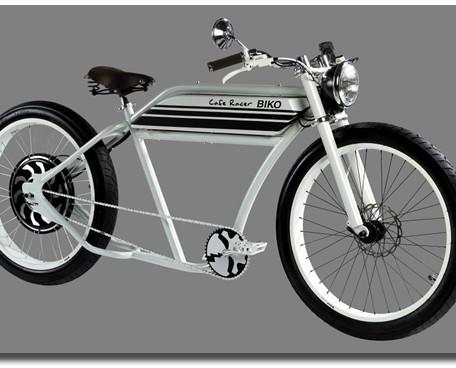Custom. Café Racer son vehículos eléctricos diseñados por BIKO y fabricados a mano por Tucano Bikes