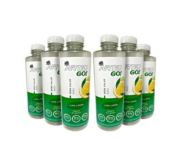 Go! 6x500ml lima limón. 500 ml de refrescante salud en sabor lima limón