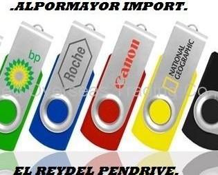 Pendrive. Memorias USB 4gb logo. Desde 2,90 €