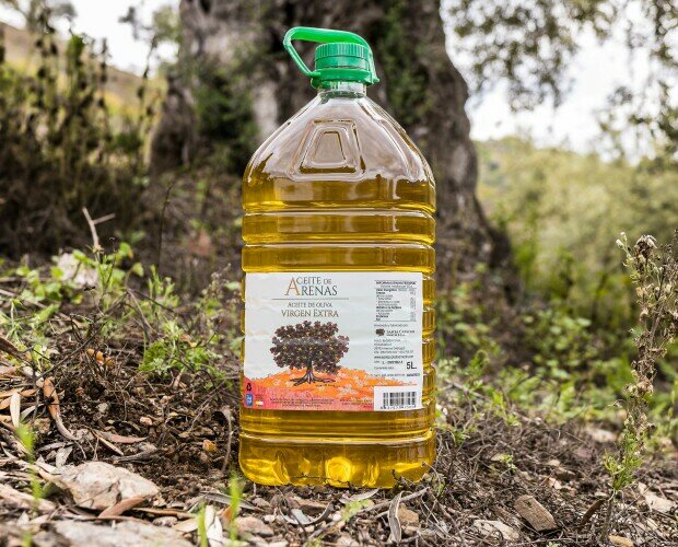 Aceite de Arenas - Filtrado. Botella PET de 5 litros de Aceite de oliva virgen extra filtrado - Aceite de Arenas