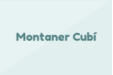 Montaner Cubí