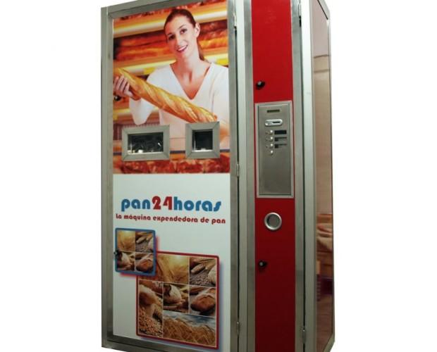 Máquinas expendedoras de Pan 24 horas. Podrá servir a sus clientes todos los días del año y a todas horas