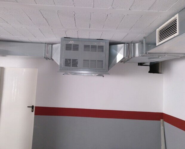 VENTILACIÓN APARCAMIENTO E600-120. FABRICANTES conductos ventilación en chapa galvanizada garajes y parking e600