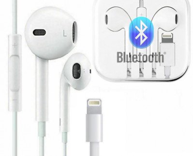 Auriculares Bluetooth. Auriculares conector lightning