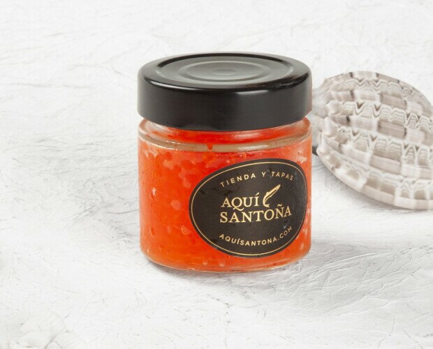 Caviar de Trucha. Es un auténtico manjar siendo un producto ideal para la elaboración de tapas