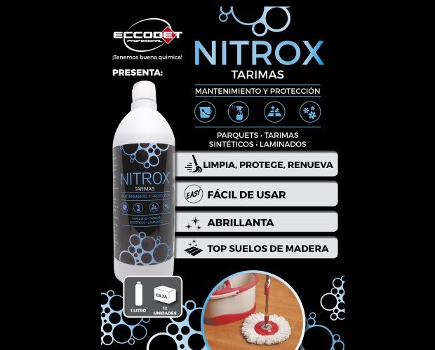 NITROX TARIMAS. Especial para suelos de madera y sintéticos