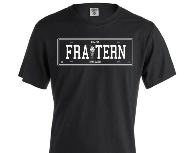 Camiseta Fratern. Camiseta algodón personalizada