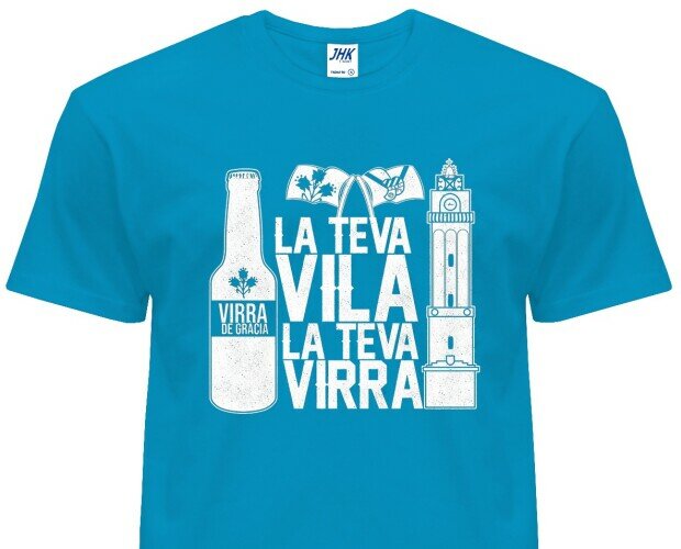 Camiseta Virra. Camiseta algodón personalizada