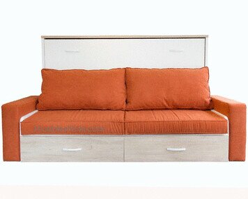 Cama Abatible con Sofá. Desde 1899€ puedes conseguir una cama plegable con sofá