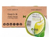 Compotas de Frutas. COMPOTA MANZANA PACK 2 FIT FRUIT 100% NATURAL