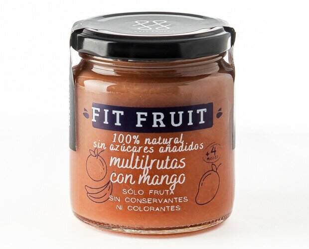 Puré multifrutas con mango. Puré multifrutas con mango 100% Natural FIT FRUIT