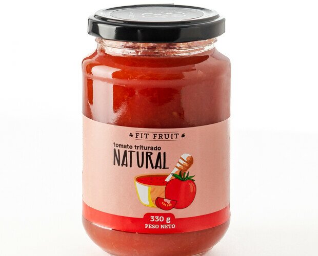 Tomate Natural Triturado. Tomate Natural Triturado 100% Natural FIT FRUIT