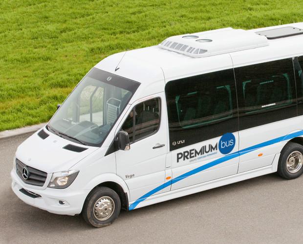 Minibus Premium Bus. Uno de nuestros vehículos