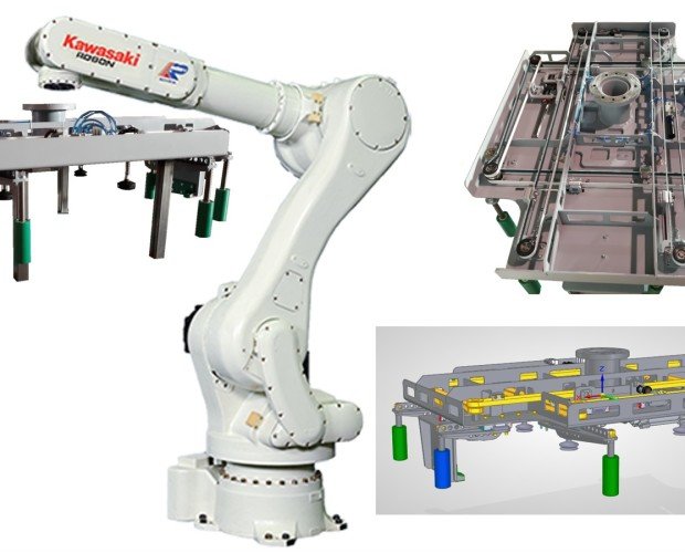 Manipulación robot. Sistemas de manipulación y paletización con robot