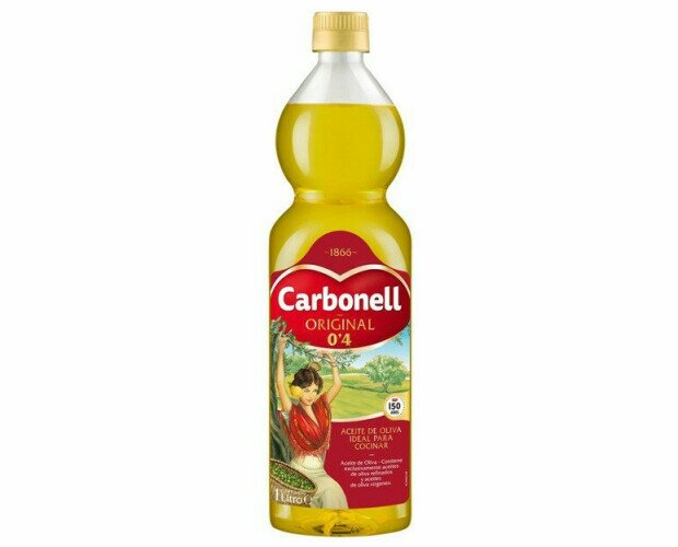 Aceite Carbonell. Aceite de oliva ideal para cocinar