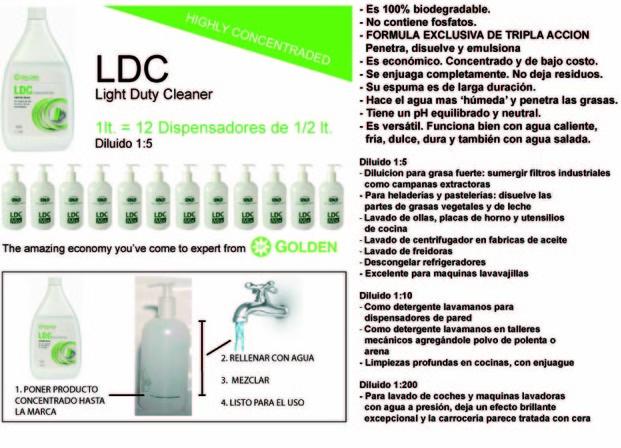 LDC. Light Duty Cleaner