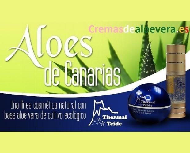 Aloes de Canarias. Thermal Teide, crema de aloe vera