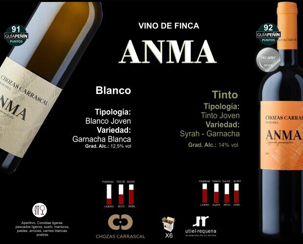 ANMA- Vino de Finca. Excelentes vinos, ideales para sector Restauración.