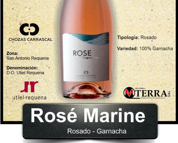 Rosé Marin. Rosado exquisito de la Comunidad Valenciana