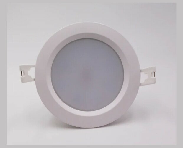 Foco Downlight LED 10W. Foco Downlight LED 10W 4000K Circular Blanco Corte 112-97 mm