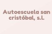 Autoescuela san cristóbal, s.l.