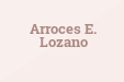 Arroces E. Lozano