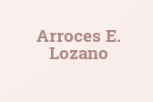 Arroces E. Lozano