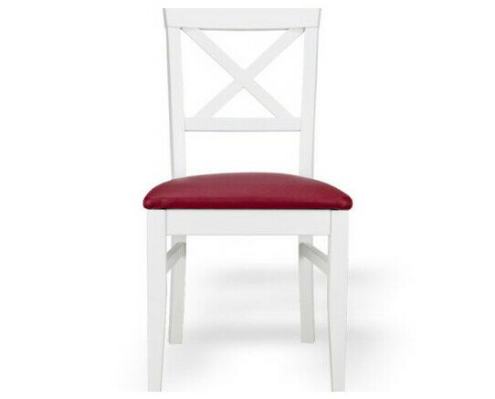 Silla blanca. J. V silla de mesa modelo 300 color blanco