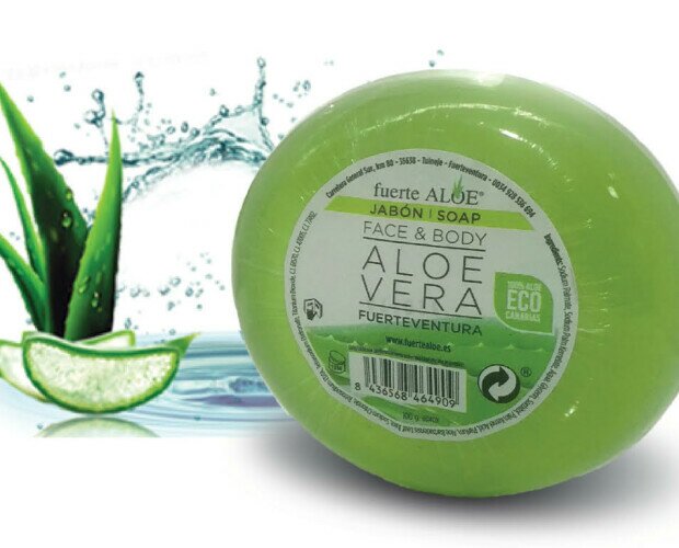 Jabón de aloe vera. Suave jabón de Aloe Vera con excelente aroma
