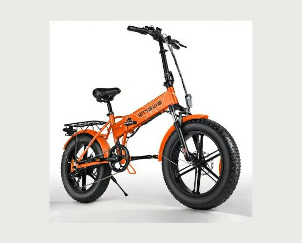 Engwe EP- 2 Naranja. Incorpora ruedas fat hechas para todos los terrenos