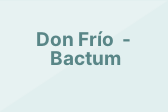 Don Frío - Bactum