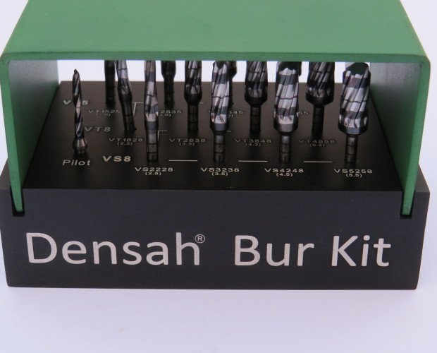 Densah Burs Kit. Innovación en la preparación de la osteotomía del implante