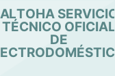 ALTOHA SERVICIO TÉCNICO OFICIAL DE ELECTRODOMÉSTICOS