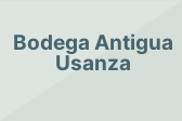 Bodega Antigua Usanza