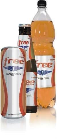Free Energy Drink. Bebida Energética