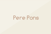 Pere Pons