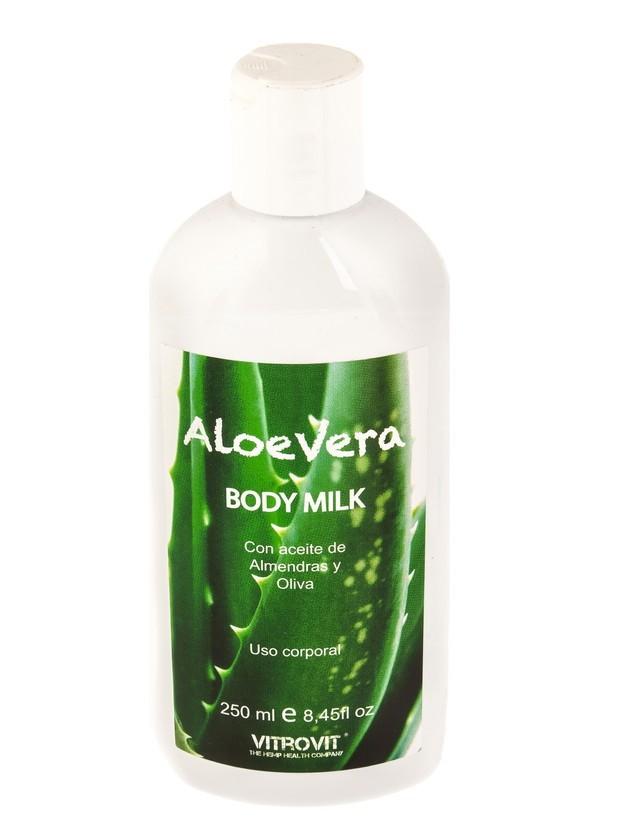 Aloevera Body Milk. Con aceite de Almendras y Oliva