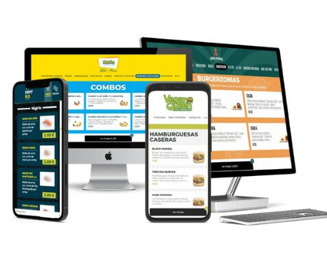 Plataforma de pedidos Readyme. Tienda online y sistema de pedidos para restaurantes
