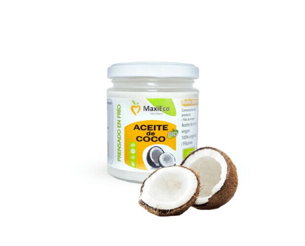 Aceite de coco 200ml. Aceite de Coco BIO 200 ml х 12 ud EXTRA VIRGEN Sin Refinar, Crudo