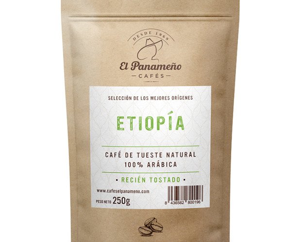 ETIOPIA-RENDER. Café Natural Etiopía