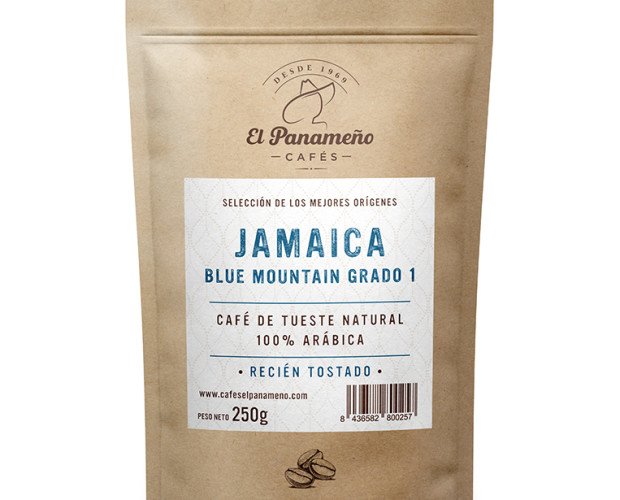 JAMAICA-RENDER. Café Natural Jamaica Blue Mountain 100% Arábica