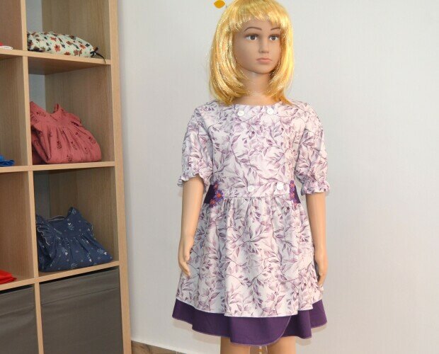 Vestido de ceremonia Violetta. Uno de nuestros modelos estrella de La colección Verano 23
