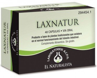Laxnatur. Productos a base de plantas tradicionales que colaboran en el normal funcionamiento del tránsito intestinal.