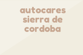 Autocares Sierra de Cordoba