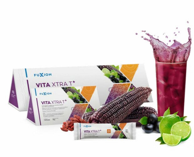 Vita Xtra T. Bebida funcional antioxidante y energizante a partir de extractos frutales