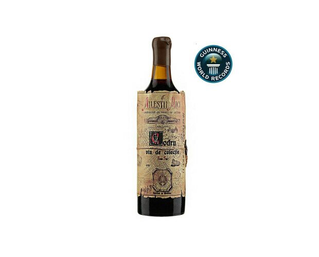 Colección de oro codru 1987. Producido a partir de la mezcla de vinos Cabernet-Sauvignon y Merlot